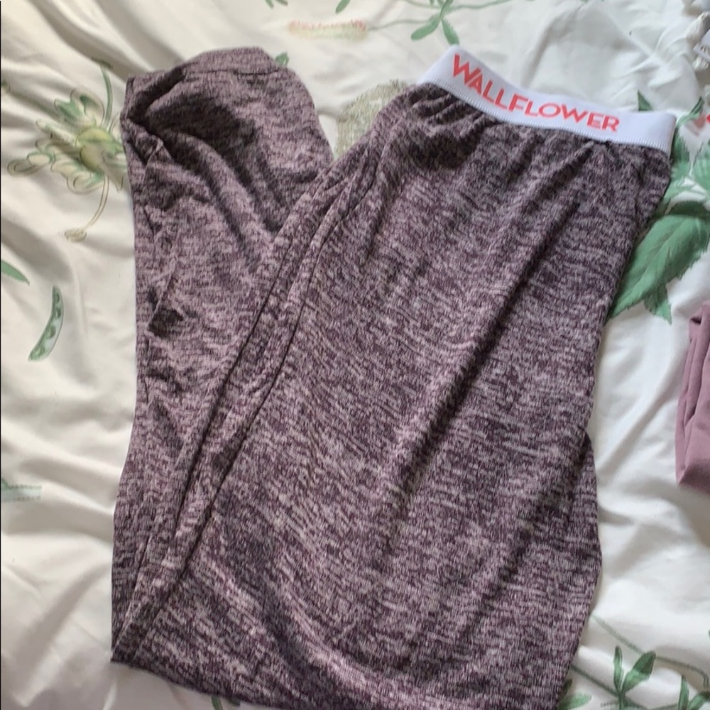 Knit sleep leggings